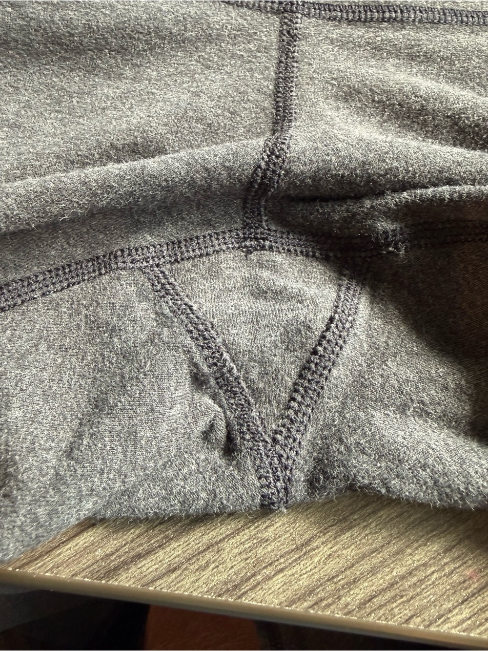 Lululemon grey cotton leggings - Picture 4 of 5